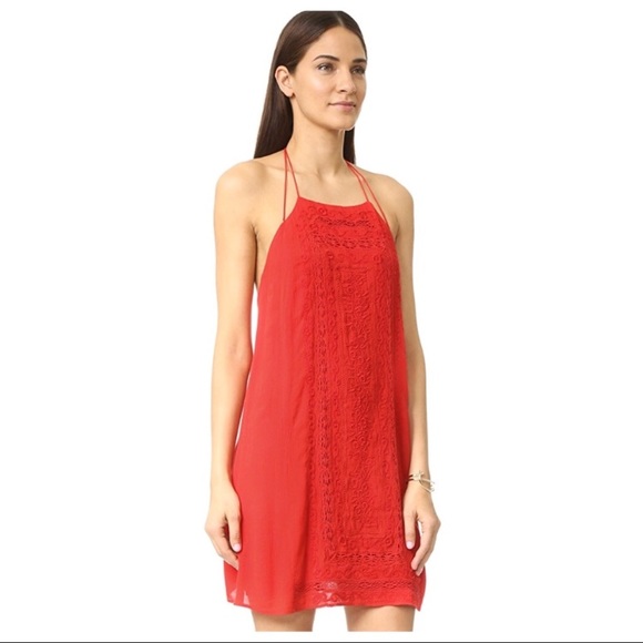 ALICE +OLIVIA EMBROIDERED MINI DRESS - Picture 7 of 7